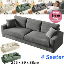 Modernes Kordsofa 4-Sitzer