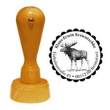 Stempel ELCH Moose Holzstempel