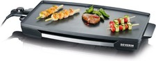 SEVERIN Tischgrill für Fleisch, Fisch und Gemüse, XXL Teppan Yaki Platte KG 2397