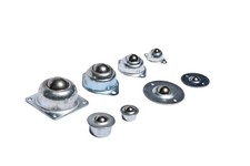 Kugelrolle Rollenbahn Förderband Transportrolle in 8 Ausführungen Stahl Verzinkt