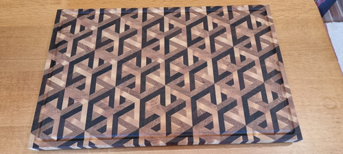 Massivholz hirnholz - 3d,