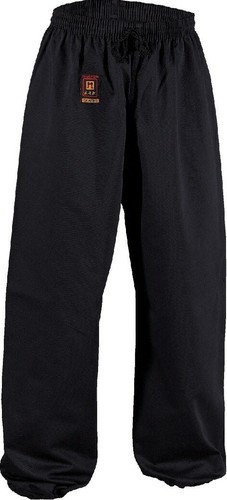 Schwarze kung hose schwer - fu,