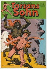 ✪ TARZANS SOHN #7/1981, Ehapa Verlag COMICHEFT TOP Z1