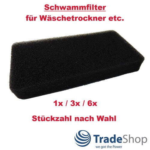6x schwammfilter - 1x/3x/6x,