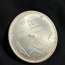 Kanada 10 Dollar 1976 Silber