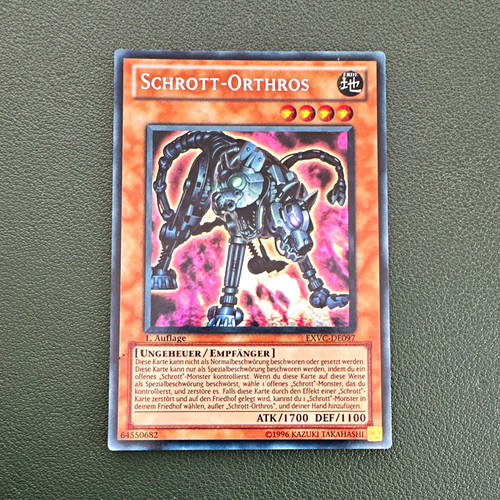 Schrott orthros - yu-gi-oh!, schrott-orthros