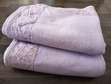 IBENA 2 x Wohndecke Decke Dralon Made in Germany 180 x 140 cm