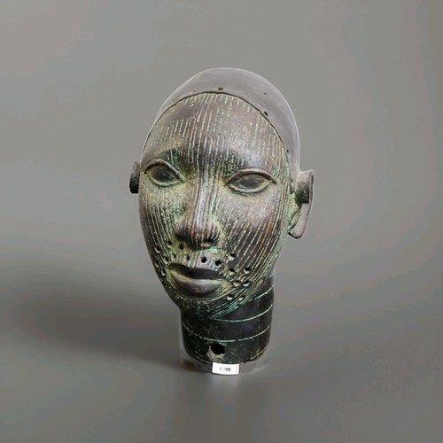 Bronze skulptur benin - benin, |
