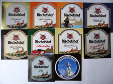 10 ältere Etiketten, Brauerei