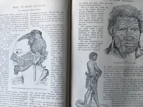 Moko maori tattooing tools uhi - maori,