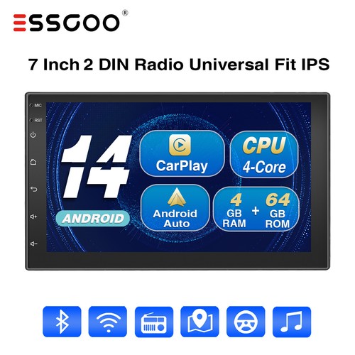 Din autoradio android - 7",