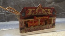 Faller    aus 2321     (Spur N)     Kirmesbude  + Beleuchtung - fertig gebaut