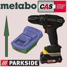 Parkside x20-li Akku Adapter auf Metabo Werkzeuge SB 18-li BL (Brushless)