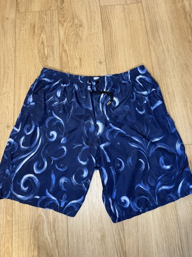 Versace swim shorts blue - swim,