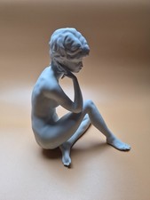 Porzellan Figur Kaiser Akt Die