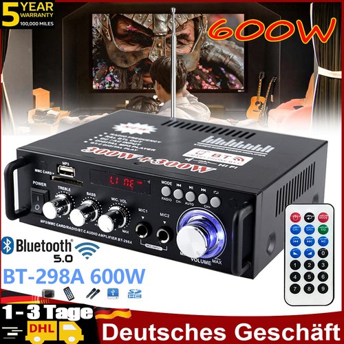 600w bluetooth verstärker - 600w,