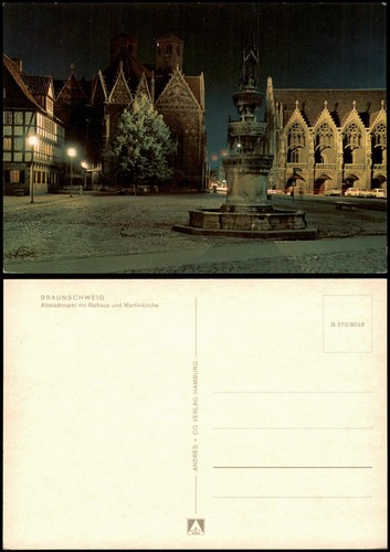 Braunschweig nachtaufnahme - braunschweig,