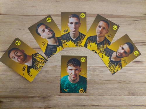 Autogrammkartensatz borussia - autogrammkartensatz,,