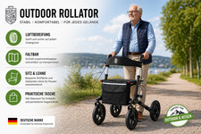Faltbarer Outdoor Rollator