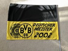 BvB Fahne Deutscher Meister 2002 80 cm x 60 cm