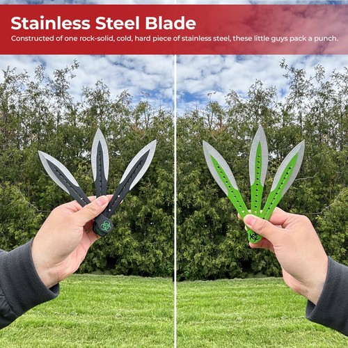 Arsenic throwing knife set - arsenic,