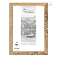 Bilderrahmen Eiche Altholz CLAMARO Collage nachMaß FSC® HolzModern eckig M3016 2