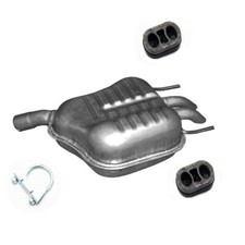 Endschalldämpfer Auspuff  +   Montagesatz für Saab 9-3 93 2.0 T16 16V 1998ccm