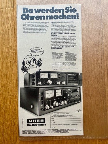 Uher hifi stereoanlage - uher,