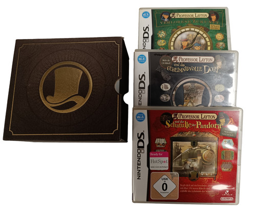 Professor layton trilogy - professor,