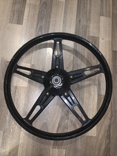 Vorderrad 20“ Alu Guss, 6-Loch Disc, schwarz, 100mm Einbaubreite, 30mm Innenbr.