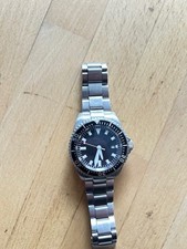 Kemmner Turtle Herrenarmbanduhr,Edelstahl für Bastler 