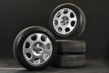 8E0601025F Original Audi A4 B6 B7 8E 4x Alufelgen Allwetterreifen + Schneeflocke