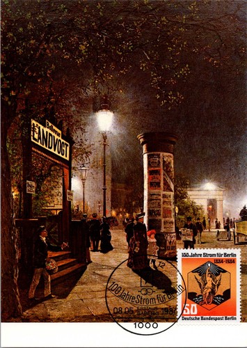 Berlin 1984 maximumkarte - 1984,