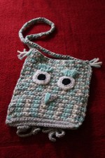 Häkeltasche Eule für Mädchen