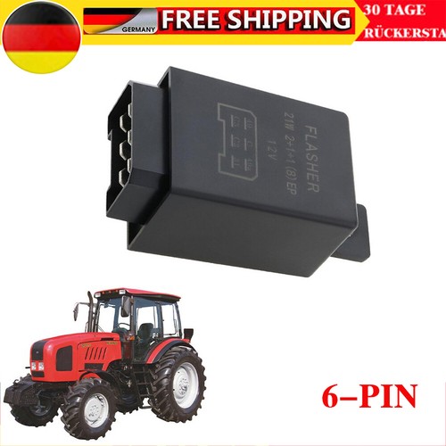 Pin blinkrelais schlepper - 6-pin,