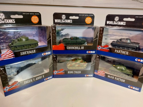 Set world tanks - set, corgi