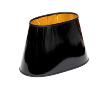 Lampenschirm Schwarz Gold
