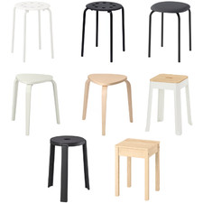 Ikea Hocker stapelbar Holz
