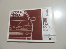 Renault Megane 1 Bild Teilekatalog Parts Catalog  pieces 11.1995