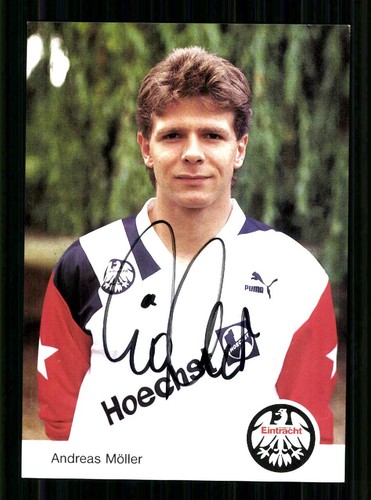 Andreas möller autogrammkarte - andreas,