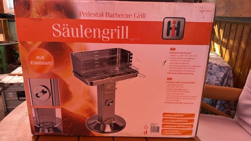 Edelstahl säulengrill der - edelstahl-säulengrill,