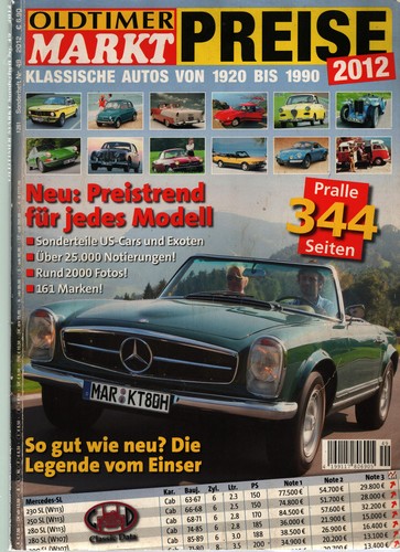 Zeitschrift oldtimer markt - oldtimer,