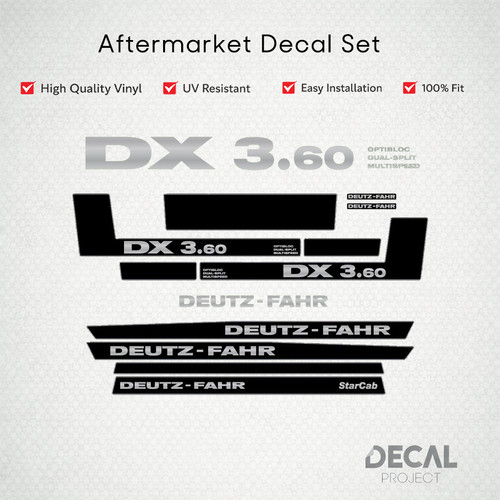 Deutz fahr 60 aftermarket - deutz-fahr, dx