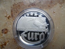 Silbermünze  10 € 1997 Niederlande von GÖDE Serie "die ersten Europa-Prägungen"