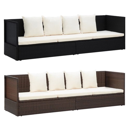 Gartensofa poly rattan - gartensofa,