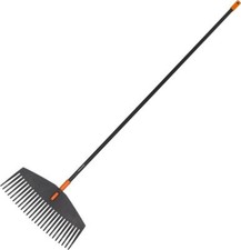 Fiskars Laubbesen, 25 Zinken, 175 cm lang