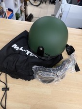 RETRO HELM HALBSCHALE + BRILLE