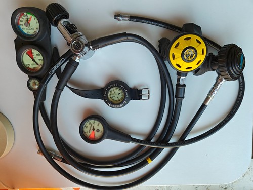 Scuba atemregler set - atemregler-set, mit