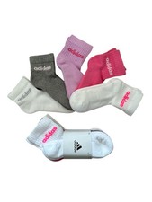 Adidas Sportsocken Kids Lin Ank, vers. Farben, 5 Paar, Gr. 34-36 / XS,  Neu &OVP