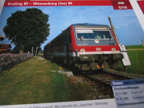 Eisenbahn kursbuch strecken - ,